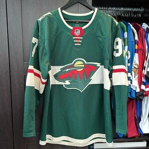 Kirill Kaprizov Minnesota Wild adidas Home Primegreen Authentic Player Jersey